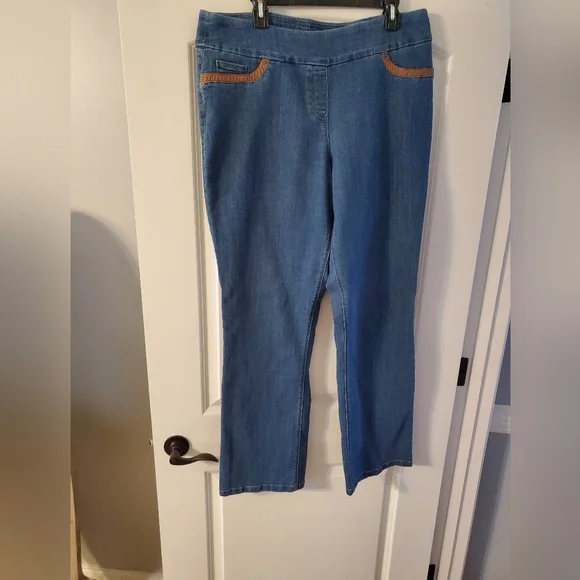 Westbound Jeans Westbound Size Long Denim Jeans With Tan